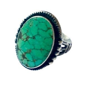 Vintage Native American turquoise ring